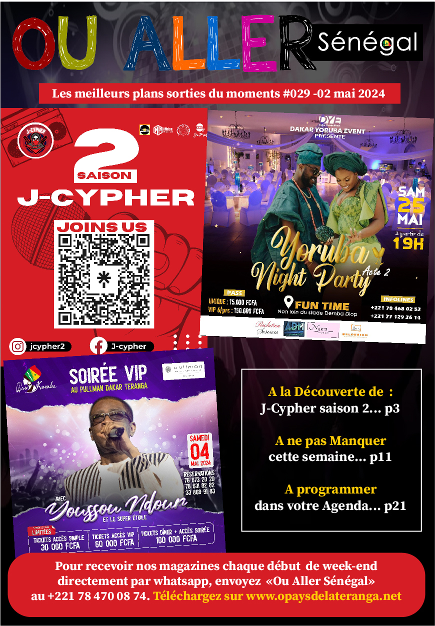 Où Aller Sénégal #29